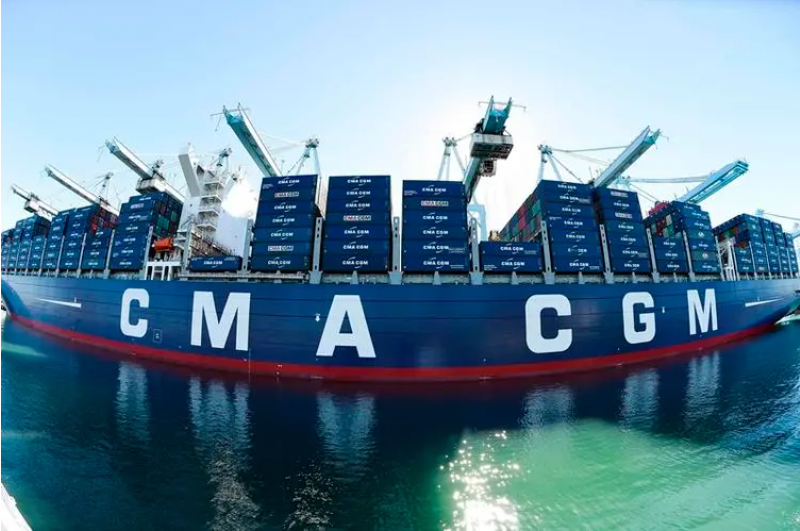 國際物流運輸優勢船運公司之法國達飛海運（CMA CGM）