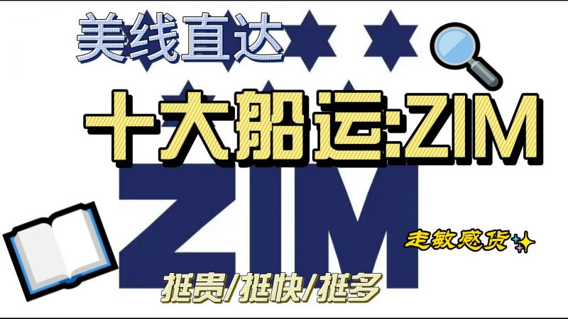 國際物流運輸優勢船運公司之ZIM